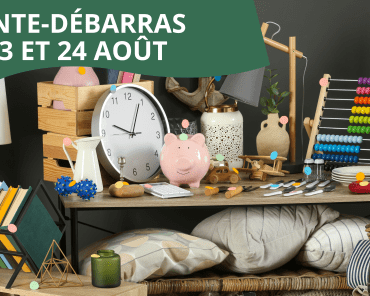 Ventes-débarras à Verchères 23 et 24 août