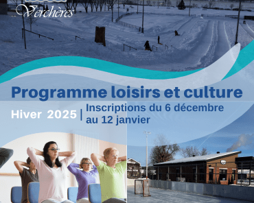 Le programme loisirs et culture hiver