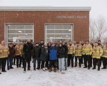 Verchères rend hommage à André Larouche en nommant sa caserne en son honneur